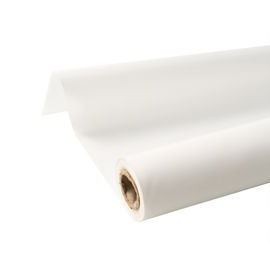 China Color blanco 1.2m m de la resistencia alcalina de la tela filtrante del poliéster del polvo de 1 micrón densamente proveedor