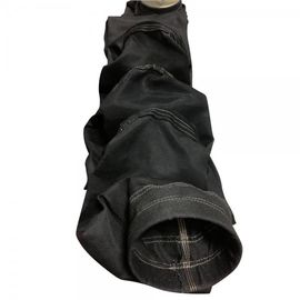 China Bolso de filtro de la fibra de vidrio del bolsillo, tubo largo de los bolsos de filtro del micrón con el anillo de acero proveedor