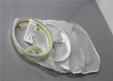 China Calcetín líquido modificado para requisitos particulares del bolso de filtro, bolsos de filtro de paño de 5 micrones para el tratamiento de aguas proveedor