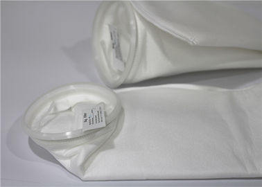 China La construcción cosida da alta temperatura de los bolsos de filtro de malla de nylon esmaltada acaba no tejido proveedor