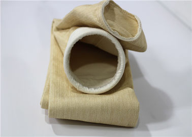 China Bolso de filtro termoplástico del polvo de la materia textil, costura exquisita del bolso de filtro de PTFE sin blanquear proveedor