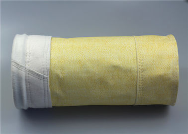China El bolso de filtro tejido de Aramid, meta Aramid sentía temperatura de trabajo de los calcetines 100-260°C de la fibra proveedor