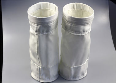 China No bolso de filtro del polvo del alargamiento, tratamiento térmico de la eficacia alta de los bolsos de filtro de paño proveedor