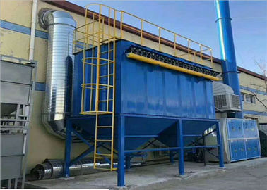 China Colector de polvo industrial de la caldera de la filtración de Baghouse del bolso del pulso 4200m3/circulación de aire de H proveedor