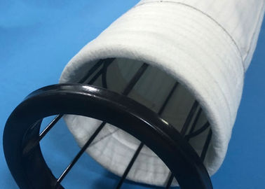 China Tipo inferior redondo del bolso de filtro del fieltro del poliéster del colector de polvo con la membrana de PTFE proveedor
