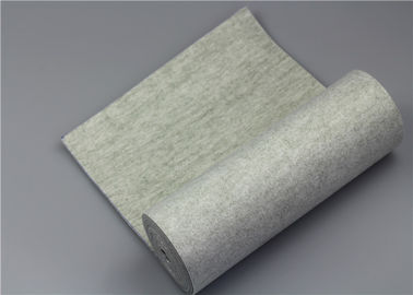 China Tela de malla impermeable del poliéster, resistente de alta temperatura material del filtro del fieltro fábrica