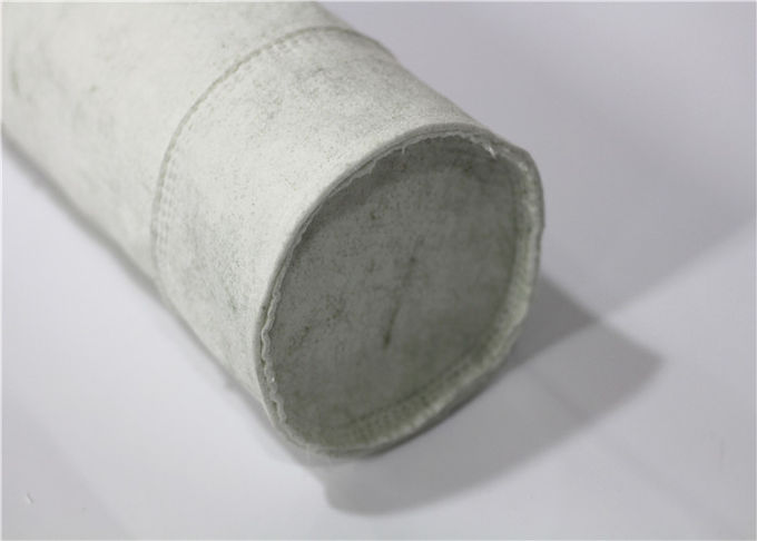 Prensa de la fibra sintética del bolso de filtro del fieltro del poliéster de la aguja de la eficacia alta pulida