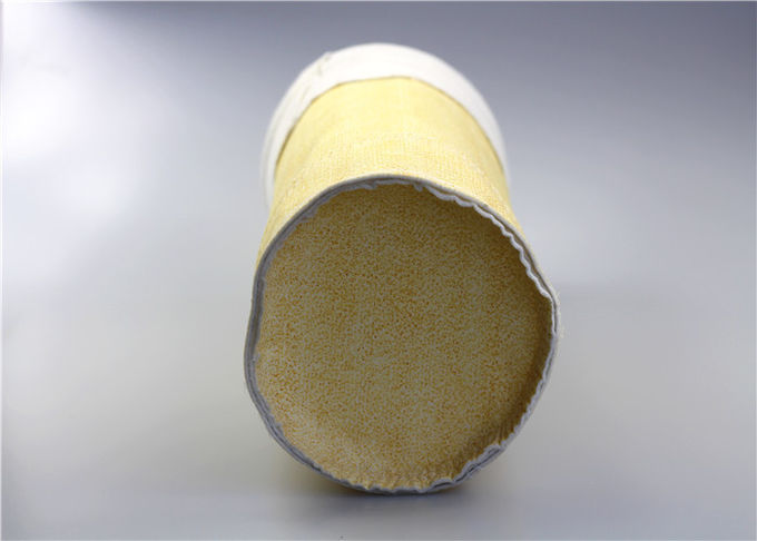 Los bolsos de filtro de la tela de la planta de mezcla, calcetín del polvo filtran de gran capacidad hidrolizado fácilmente