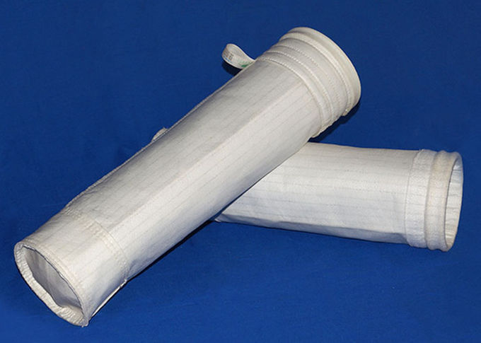 Tipo inferior redondo del bolso de filtro del fieltro del poliéster del colector de polvo con la membrana de PTFE