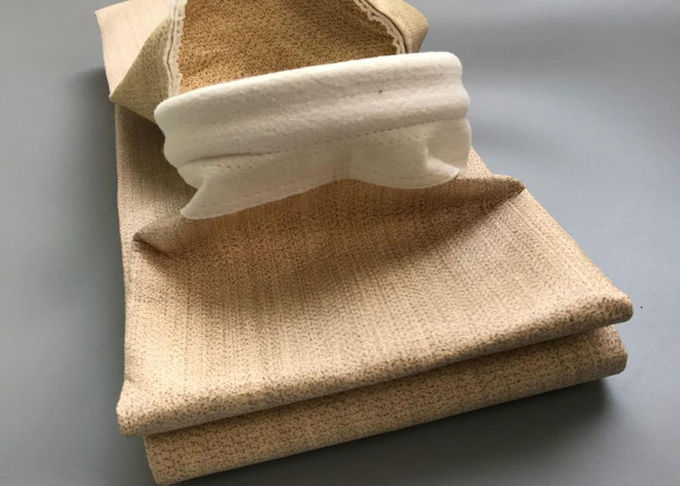 La filtración del polvo de la fibra sintética empaqueta el consumo de energía de alto del bolso de filtro de Aramid